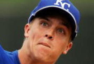 SURPRISE, AZ - MARCH 03:  Pitcher Zack Greinke #23 of the Kansas City Royals warms up before the start of a spring training game against the Cleveland Indians at the Surprise Stadium on March 3, 2009 in Surprise, Arizona.  (Photo by Kevork Djansezian/Getty Images)