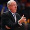 NEW YORK - NOVEMBER 19: Head coach Jim Boeheim of the Syracuse Orange looks on against the California Golden Bears during their semifinal game of the 2K Sports Classic on November 19, 2009 at Madison Square Garden in New York City. (Photo by Jim McIsaac/Getty Images)