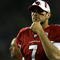 TAMPA, FL - FEBRUARY 01:  Quarterback Matt Leinart #7 of the Arizona Cardinals looks on against the Pittsburgh Steelers during Super Bowl XLIII on February 1, 2009 at Raymond James Stadium in Tampa, Florida.  (Photo by Jamie Squire/Getty Images)