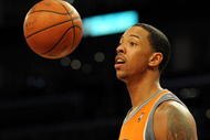 LOS ANGELES, CA - NOVEMBER 12: Channing Frye #8 of the Phoenix Suns is called for a foul against the Los Angeles Lakers during the first half at Staples Center on November 12, 2009 in Los Angeles, California. NOTE TO USER: User expressly acknowledges and agrees that, by downloading and/or using this Photograph, user is consenting to the terms and conditions of the Getty Images License Agreement. (Photo by Harry How/Getty Images)