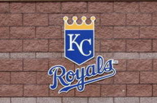 SURPRISE, AZ - MARCH 04: The Kansas City Royals logo is seen outside of the team offices before the spring training game against the Texas Rangers at Surprise Stadium on March 4, 2009 in Surprise, Arizona. (Photo by Christian Petersen/Getty Images)