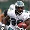 OAKLAND, CA - OCTOBER 18:  Brian Westbrook #36 of the Philadelphia Eagles in action against the Oakland Raiders during an NFL game at the Oakland-Alameda County Coliseum on October 18, 2009 in Oakland, California. California.  (Photo by Jed Jacobsohn/Getty Images)