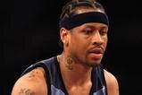 LOS ANGELES, CA - NOVEMBER 06:  Allen Iverson #3 of the Memphis Grizzlies on the court against the Los Angeles Lakers on November 6, 2009 at Staples Center in Los Angeles, California. The Lakers won 114-98. NOTE TO USER: User expressly acknowledges and agrees that, by downloading and/or using this Photograph, user is consenting to the terms and conditions of the Getty Images License Agreement.  (Photo by Stephen Dunn/Getty Images)