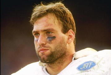 20 Oct 1991:  Detroit Lions linebacker Chris Spielman stands on the sidelines during game against the San Francisco 49ers at Candlestick Park in San Francisco, California.  The 49ers won the game 35-3. Mandatory Credit: Otto Greule Jr.  /Allsport