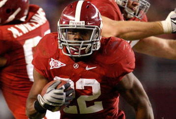 TUSCALOOSA, AL - NOVEMBER 07:  Mark Ingram #22 of the Alabama Crimson Tide against the Louisiana State University Tigers at Bryant-Denny Stadium on November 7, 2009 in Tuscaloosa, Alabama.  (Photo by Kevin C. Cox/Getty Images)