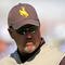 BOULDER, CO - SEPTEMBER 19:  Head coach Dave Christensen of the Wyoming Cowboys prepares to lead his team against the Colorado Buffaloes at Folsom Field on September 19, 2009 in Boulder, Colorado. The Buffaloes defeated the Cowboys 24-0.  (Photo by Doug Pensinger/Getty Images)