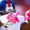 KANSAS CITY, MO - OCTOBER 04:  Running back Brandon Jacobs #27 of the New York Giants points to the crowd during the game against the Kansas City Chiefs on October 4, 2009 at Arrowhead Stadium in Kansas City, Missouri.  (Photo by Jamie Squire/Getty Images)