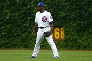 CHICAGO - AUGUST 28:  Right fielder Milton Bradley #21 of the Chicago Cubs stands in the outfield during the game against the New Yorks Mets at Wrigley Field on August 28, 2009 in Chicago, Illinois. (Photo by Jonathan Daniel/Getty Images)