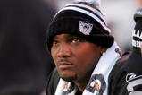 OAKLAND, CA - NOVEMBER 15:  JaMarcus Russell #2 of the Oakland Raiders sits on the bench after being taken out of their game against the Kansas City Chiefs at Oakland-Alameda County Coliseum on November 15, 2009 in Oakland, California.  (Photo by Ezra Shaw/Getty Images)