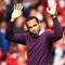 LONDON, ENGLAND - OCTOBER 04:  Former Arsenal player Thierry Henry acknowledges the fans applause prior to the Barclays Premier League match between Arsenal and Blackburn Rovers at Emirates Stadium on October 4, 2009 in London, England.  (Photo by Phil Cole/Getty Images)