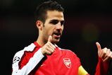 LONDON, ENGLAND - NOVEMBER 04:  Cesc Fabregas of Arsenal celebrates scoring his second and the teams the third goal of the game during the UEFA Champions League Group H match between Arsenal and AZ Alkmaar at the Emirates Stadium on November 4, 2009 in London, England.  (Photo by Phil Cole/Getty Images)