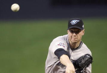 ST. LOUIS, MO - JULY 14: American League All-Star Roy Halladay pitches during the 2009 MLB All-Star Game at Busch Stadium on July 14, 2009 in St Louis, Missouri. (Photo by Pool/Getty Images)