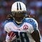 SAN FRANCISCO - NOVEMBER 08:  Chris Johnson #28 of the Tennessee Titans runs against the San Francisco 49ers during an NFL game on November 8, 2009 at Candlestick Park in San Francisco, California.  (Photo by Jed Jacobsohn/Getty Images)