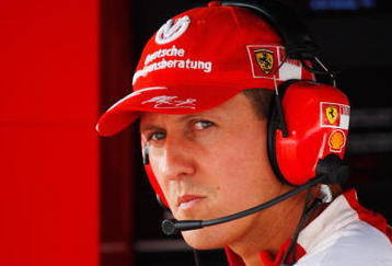 MONZA, ITALY - SEPTEMBER 11:  Former Ferrari F1 World Champion Michael Schumacher of Germany is seen in the pitlane during practice for the Italian Formula One Grand Prix at the Autodromo Nazionale di Monza on September 11, 2009 in Monza, Italy.  (Photo by Mark Thompson/Getty Images)