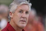 TEMPE, AZ - NOVEMBER 7:  Head coach Pete Carroll of the USC Trojans walks on the sideline before the game against the Arizona State Sun Devils on November 7, 2009 at Sun Devil Stadium in Tempe, Arizona.  USC won 14-9.  (Photo by Jeff Golden/Getty Images)