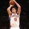 NEW YORK - NOVEMBER 09: Danilo Gallinari #8 of the New York Knicks shoots the ball against the Utah Jazz at Madison Square Garden on November 9, 2009 in New York City. NOTE TO USER: User expressly acknowledges and agrees that, by downloading and or using this photograph, User is consenting to the terms and conditions of the Getty Images License Agreement. (Photo by Nick Laham/Getty Images)