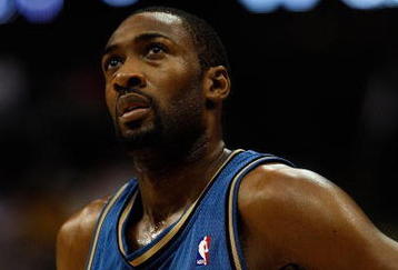 DALLAS - OCTOBER 27:  Gilbert Arenas #0 of the Washington Wizards on October 27, 2009 at American Airlines Center in Dallas, Texas.  NOTE TO USER: User expressly acknowledges and agrees that, by downloading and/or using this Photograph, user is consenting to the terms and conditions of the Getty Images License Agreement.  (Photo by Ronald Martinez/Getty Images)