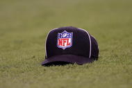 MINNEAPOLIS - OCTOBER 18:  An officials cap marks a play as the Minnesota Vikings face the Baltimore Ravens during NFL action at Hubert H. Humphrey Metrodome on October 18, 2009 in Minneapolis, Minnesota. The Vikings defeated the Ravens 33-31.  (Photo by Doug Pensinger/Getty Images)