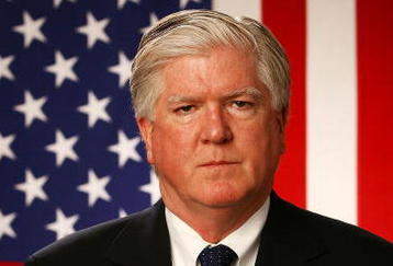 WOODRIDGE, IL - AUGUST 19:  General Manager Brian Burke poses for a portrait during the USA Olympic Men's Ice Hockey Orientation Camp on August 19, 2009 at Seven Bridges Ice Arena in Woodridge, Illinois.  (Photo by Jamie Squire/Getty Images)