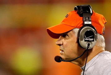 CLEMSON, SC - NOVEMBER 21:  Head coach Al Groh of the Virginia Cavaliers watches on against the Clemson Tigers during their game at Memorial Stadium on November 21, 2009 in Clemson, South Carolina.  (Photo by Streeter Lecka/Getty Images)