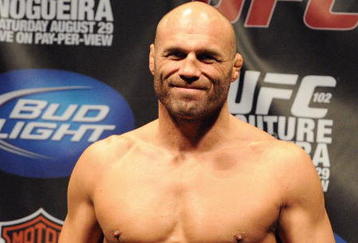 PORTLAND, OR - AUGUST 28: UFC heavyweight fighter Randy Couture weighs in at UFC 102: Couture vs. Nogueira Weigh-In at the Rose Garden Arena on August 28, 2009 in Portland, Oregon. (Photo by Jon Kopaloff/Getty Images)
