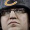 ATLANTA - OCTOBER 18:  A fan of the Chicago Bears watches his team warm up before the game against the Atlanta Falcons at the Georgia Dome on October 18, 2009 in Atlanta, Georgia. (Photo by Kevin C. Cox/Getty Images)