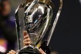 SEATTLE - NOVEMBER 22:  Kyle Beckerman #5 of Real Salt Lake holds the Philip F. Anschutz MLS Cup trophy as he and his teammates celebrate their win over the Los Angeles Galaxy in the MLS Cup final at Qwest Field on November 22, 2009 in Seattle, Washington. Real Salt Lake won 5-4 in a penalty shootout following regulation time.  (Photo by Otto Greule Jr/Getty Images)