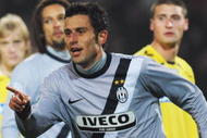 TURIN, ITALY - NOVEMBER 22:  Fabio Grosso of Juventus FC celebrates his goal during the Serie A match between Juventus and Udinese at Stadio Olimpico di Torino on November 22, 2009 in Turin, Italy.  (Photo by Valerio Pennicino/Getty Images)