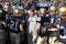 SOUTH BEND, IN - NOVEMBER 21: Head coach Charlie Weis of the Notre Dame Fighting Irish stands with his team before lining up to enter the field for a game against the University of Connecticut Huskies at Notre Dame Stadium on November 21, 2009 in South Bend, Indiana. (Photo by Jonathan Daniel/Getty Images)