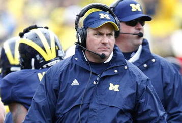 ANN ARBOR, MI - OCTOBER 24:  Head Coach Rich Rodriguez of the Michigan Wolverines looks on while playing the Penn State Nittany Lions on October 24, 2009 at Michigan Stadium in Ann Arbor, Michigan. Penn State won the game 35-10.  (Photo by Gregory Shamus/Getty Images)