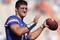 GAINESVILLE, FL - NOVEMBER 21: Quarterback Tim Tebow #15 of the Florida Gators warms up for play against the Florida International University Golden Panthers November 21, 2009 at Ben Hill Griffin Stadium in Gainesville, Florida.  (Photo by Al Messerschmidt/Getty Images)