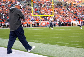 DENVER - NOVEMBER 22:  Head coach Josh McDaniels of the Denver Broncos paces the sideline as he leads his team against the San Diego Chargers during NFL action at Invesco Field at Mile High on November 22, 2009 in Denver, Colorado. The Chargers defeated the Broncos 32-3.  (Photo by Doug Pensinger/Getty Images)