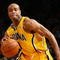 NEW YORK - FEBRUARY 23: Jarrett Jack #1 of the Indiana Pacers drives the ball up court during the game against the New York Knicks at Madison Square Garden February 23, 2009 in New York City. The Knicks won 123-119. NOTE TO USER: User expressly acknowledges and agrees that, by downloading and/or using this Photograph, User is consenting to the terms and conditions of the Getty Images License Agreement. (Photo by Chris McGrath/Getty Images)