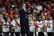 LOUISVILLE, KY - NOVEMBER 22:  Rick Pitino the Head coach of the Louisville Cardinals is pictured during the game against the Morgan State Bears on November 22, 2009 at Freedom Hall  in Louisville, Kentucky. Louisville won 90-81.  (Photo by Andy Lyons/Getty Images)