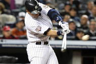 NEW YORK - NOVEMBER 04:  Derek Jeter #2 of the New York Yankees bats against the Philadelphia Phillies in Game Six of the 2009 MLB World Series at Yankee Stadium on November 4, 2009 in the Bronx borough of New York City. The Yankees won 7-3 to win the series 4 games to 2.  (Photo by Jed Jacobsohn/Getty Images)