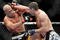 LAS VEGAS - NOVEMBER 21: Tito Ortiz (L) battles Forrest Griffin (R) during their Light Heavyweight Fight at the UFC 106 at Mandalay Bay Events Center on November 21, 2009 in Las Vegas, Nevada. (Photo by Jon Kopaloff/Getty Images)