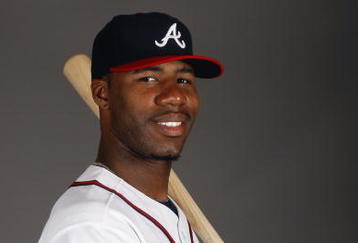 LAKE BUENA VISTA, FL - FEBRUARY 19:  Outfielder Jason Heyward #77 of the Atlanta Braves poses for a photo during Spring Training Photo Day on February 19, 2009 at Champions Stadium at Walt Disney World of Sports in Lake Buena Vista, Florida.  (Photo by Chris Graythen/Getty Images)