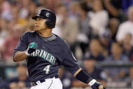 SEATTLE - SEPTEMBER 18: Jose Lopez #4 of the Seattle Mariners swings at the pitch during the game against the New York Yankees on September 18, 2009 at Safeco Field in Seattle, Washington. (Photo by Otto Greule Jr/Getty Images)