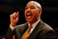 NEW YORK - MARCH 10:  Head coach Stan Heath of the USF Bulls looks on from the sidelines against the Seton Hall Pirates during the first round of the Big East Tournament at Madison Square Garden on March 10, 2009 in New York City.  (Photo by Jim McIsaac/Getty Images)