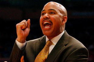 NEW YORK - MARCH 10:  Head coach Stan Heath of the USF Bulls looks on from the sidelines against the Seton Hall Pirates during the first round of the Big East Tournament at Madison Square Garden on March 10, 2009 in New York City.  (Photo by Jim McIsaac/Getty Images)
