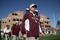 BOULDER, CO - NOVEMBER 07:  Head coach Mike Sherman of the Texas A&M Aggies enters the field for the second half as he leads his team against the Colorado Buffaloes during NCAA college football action at Folsom Field on November 7, 2009 in Boulder, Colorado. Colorado defeated Texas A&M 35-34.  (Photo by Doug Pensinger/Getty Images)
