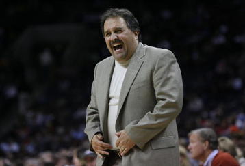 CHARLOTTE, NC - NOVEMBER 10:  Head coach Stan Van Gundy of the Orlando Magic reacts during the game against the Charlotte Bobcats on November 10, 2009 at Time Warner Cable Arena in Charlotte, North Carolina.  The Magic won 93-81.  NOTE TO USER: User expressly acknowledges and agrees that, by downloading and/or using this Photograph, user is consenting to the terms and conditions of the Getty Images License Agreement.  (Photo by Streeter Lecka/Getty Images)