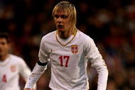 LONDON, ENGLAND - NOVEMBER 18:  Milos Krasic of Serbia during the International Friendly match between South Korea and Serbia at Craven Cottage on November 18, 2009 in London, England.  (Photo by Richard Heathcote/Getty Images)