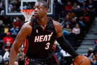 ATLANTA - NOVEMBER 18: Dwyane Wade #3 of the Miami Heat against the Atlanta Hawks at Philips Arena on November 18, 2009 in Atlanta, Georgia. (Photo by Kevin C. Cox/Getty Images)