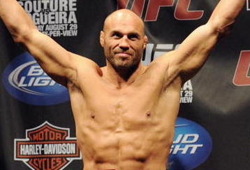PORTLAND, OR - AUGUST 28: UFC heavyweight fighter Randy Couture weighs in at the UFC 102: Couture vs. Nogueira Weigh-In at the Rose Garden Arena on August 28, 2009 in Portland, Oregon. (Photo by Jon Kopaloff/Getty Images)