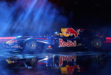 BRAUNSCHWEIG, GERMANY - NOVEMBER 07:  Formula One Driver Sebastian Vettel attends the 'Wetten dass...?' show at the Volkswagenhalle in his Red Bull Formula One Car on November 7, 2009 in Braunschweig, Germany.  (Photo by Miguel Villagran/Getty Images)