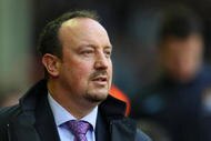 LIVERPOOL, ENGLAND - NOVEMBER 21: Liverpool Manager Rafael Benitez looks on prior to the Barclays Premier League match between Liverpool and Manchester City at Anfield on November 21, 2009 in Liverpool, England. (Photo by Mark Thompson/Getty Images)