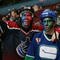VANCOUVER, CANADA - JANUARY 5:  Vancouver Canucks fans show their support during the NHL game against the Edmonton Oilers on January 5, 2007 at General Motors Place in Vancouver, Canada. Vancouver defeated Edmonton 3-2.  (Photo by: Jeff Vinnick/Getty Images)