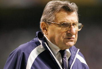 SAN ANTONIO - DECEMBER 29:  Head Coach Joe Paterno of the Penn State Nittany Lions looks on during the game against the Texas A&M Aggies during the Valero Alamo Bowl on December 29, 2007 at the Alamodome in San Antonio, Texas.  Penn State won 24-17.  (Photo by Brian Bahr/Getty Images)