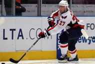 NEW YORK - SEPTEMBER 24:  Karl Alzner #27 of the Washington Capitals skates against the New York Rangers during their preseason game on  September 24, 2009 at Madison Square Garden in New York City.  (Photo by Jim McIsaac/Getty Images)